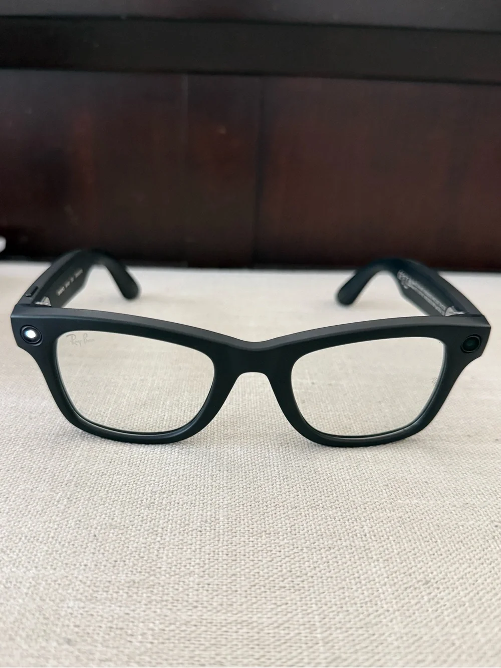Ray-Ban Meta Matte Black Sunglasses with Grey Transition Lenses